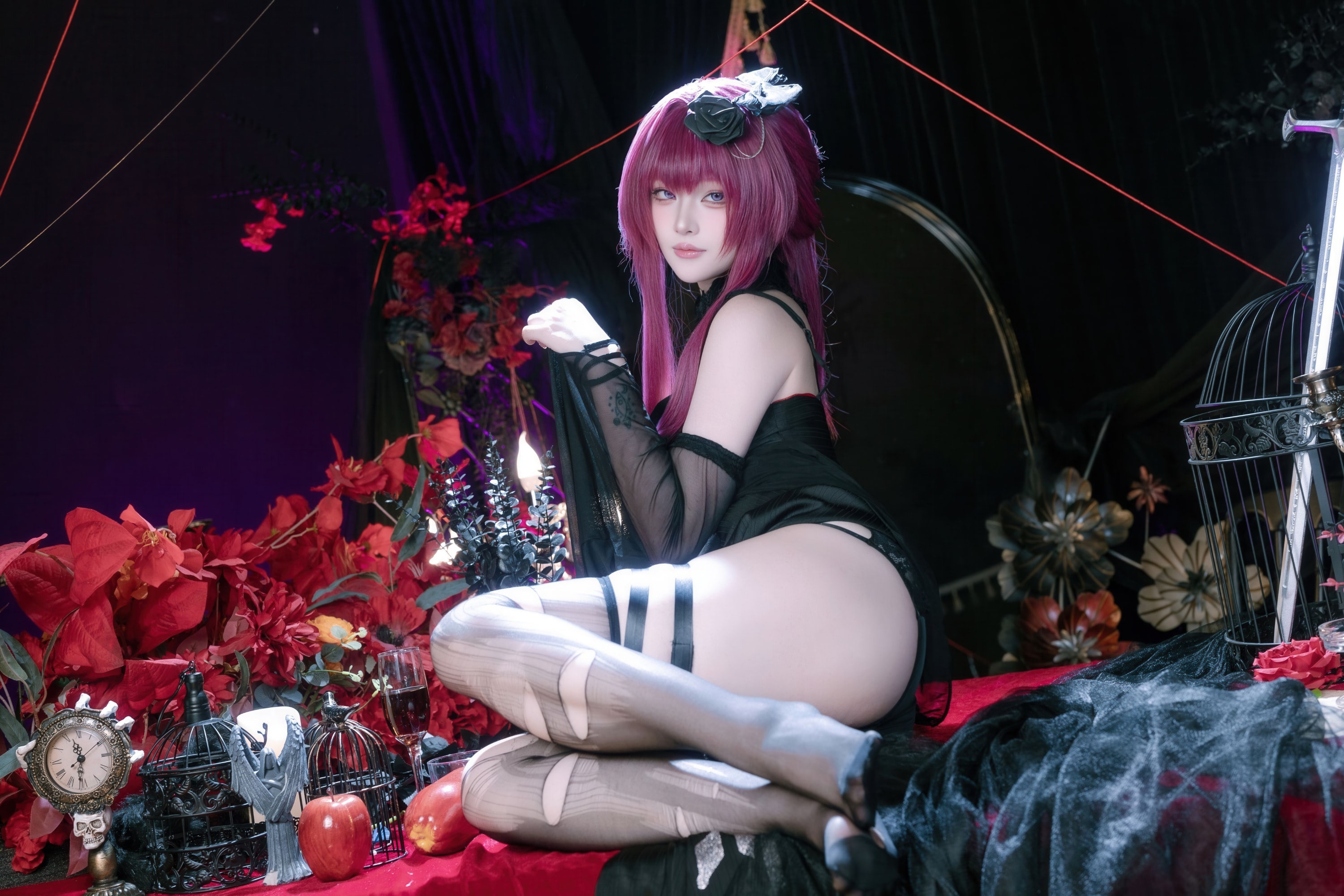 卡芙卡 缚月之夜/カフカ　[屿鱼Yukako] - 崩坏：星穹铁道/崩壊：スターレイル